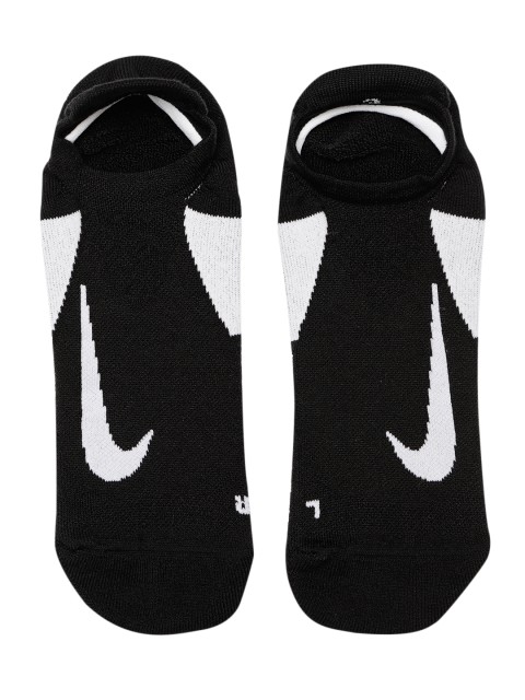 

Nike Unisex Black & White Spark Cushioned No-Show Ankle Length Running Socks