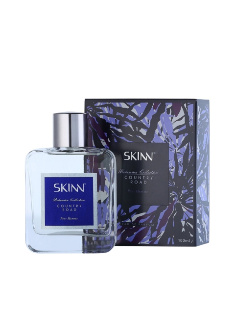 

SKINN by Titan Men Bohemian Country Road Eau de Parfum 100 ml, Blue
