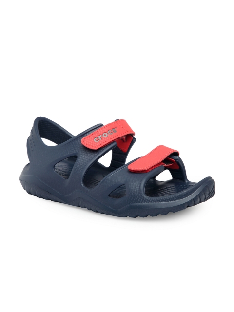 

Crocs Swiftwater Boys Navy Blue Comfort Sandals