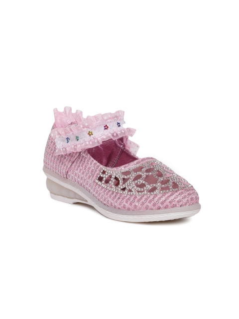 

Kittens Girls Pink Embellished Wedges