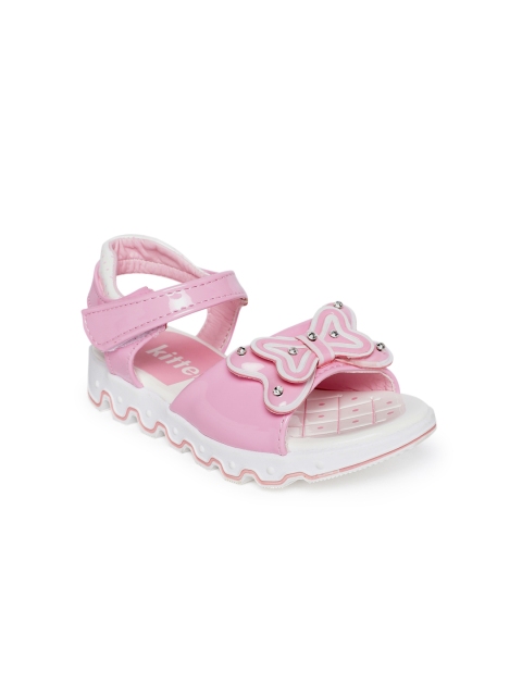 

Kittens Girls Pink Open Toe Flats