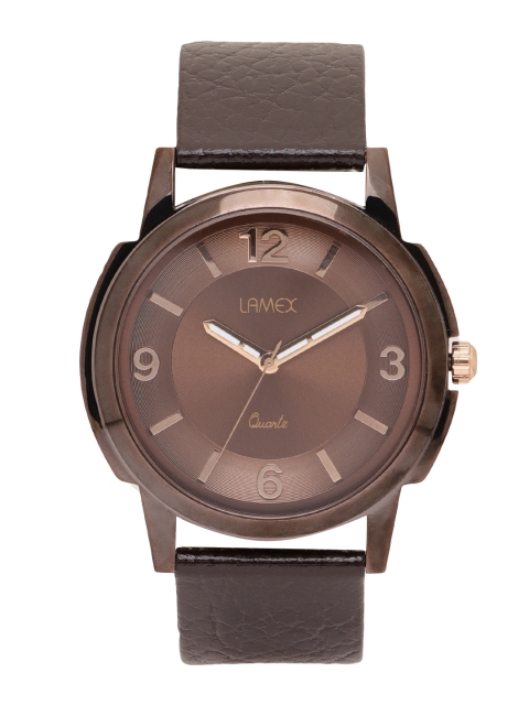 

LAMEX Men Brown Analogue Watch REGULARDLX 6519