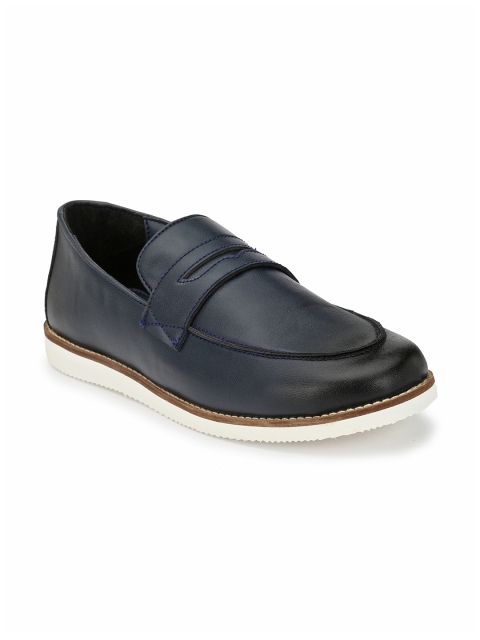 

Guava Men Navy Blue Loafers
