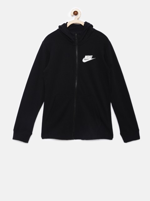 

Nike Boys Black Solid Sweatshirt