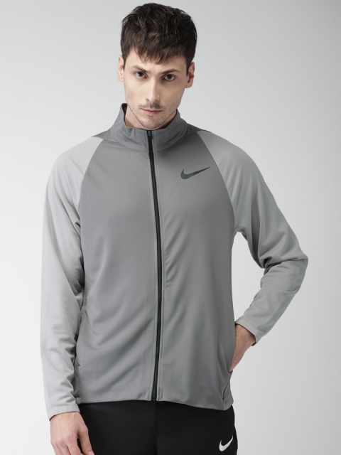 

Nike Men Grey AS M NK JKT EPIC KNIT Sporty Jacket