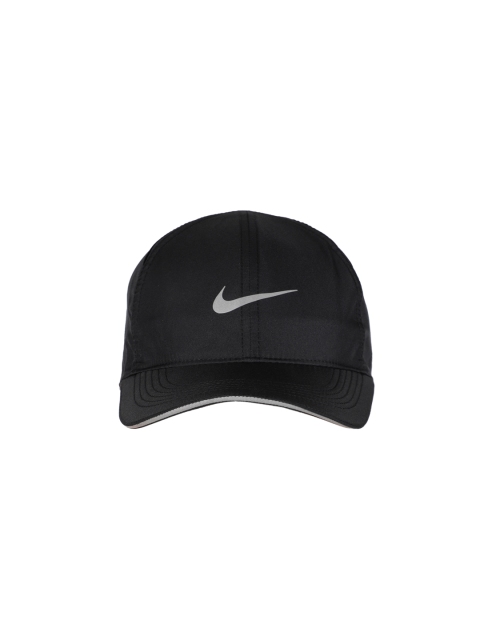 

Nike Unisex Black Solid Baseball Cap