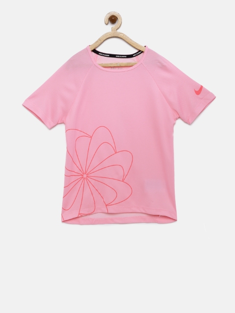 

Nike Girls Pink Printed Top