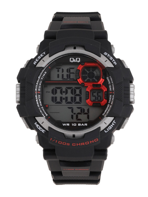 

Q&Q Men Black Digital Watch M143J001Y
