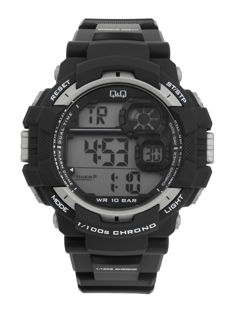 

Q&Q Men Black Digital Watch M143J002Y