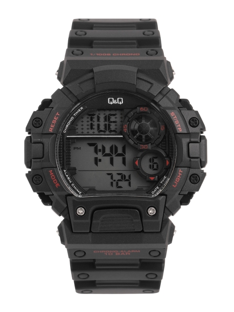 

Q&Q Men Black Digital Watch M144J003Y