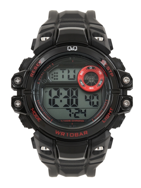 

Q&Q Men Black Digital Watch M151J001Y