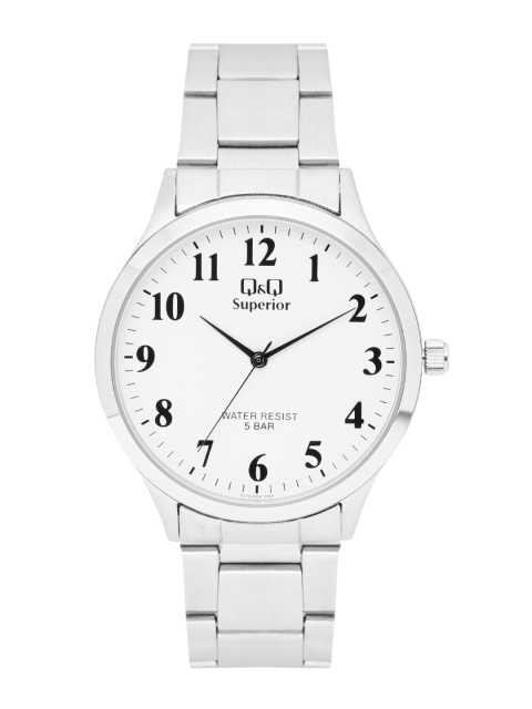 

Q&Q Men White Analogue Watch S278J204Y