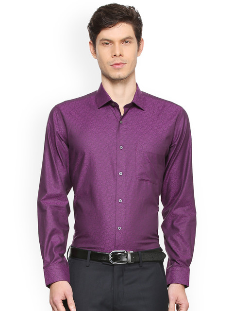 

Van Heusen Men Purple Regular Fit Formal Shirt