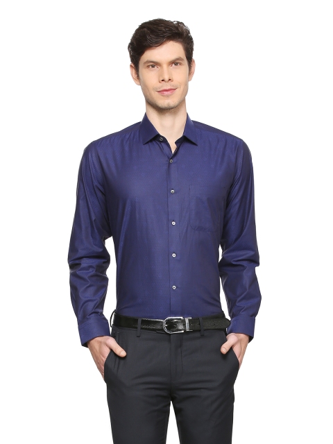 

Van Heusen Men Blue Regular Fit Formal Shirt