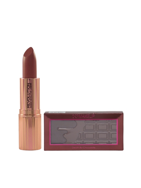 

Makeup Revolution London Brown Renaissance Lipstick & Eye Shadow Palette, Multi