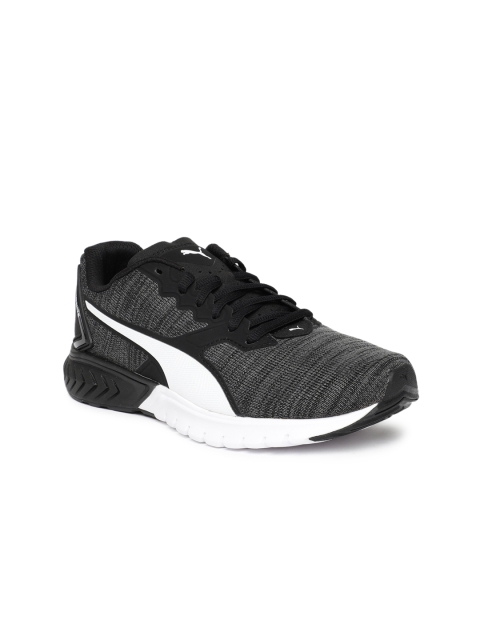 

Puma Women Charcoal Grey & Black IGNITE Dual NM Running Shoes