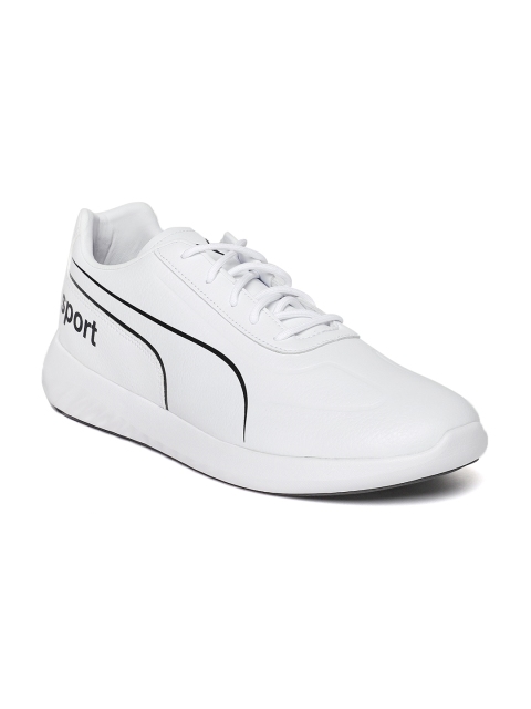 

Puma Men White BMW MMS Speed Cat Evo Sneakers
