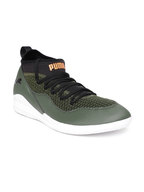 

Puma Men Olive Green 365 FF 3 CT Football Shoes