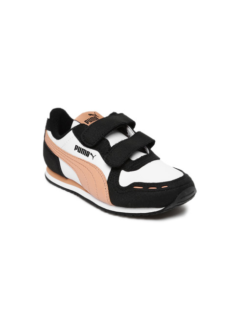 

Puma Kids White Cabana Racer SL V Pre School Sneakers