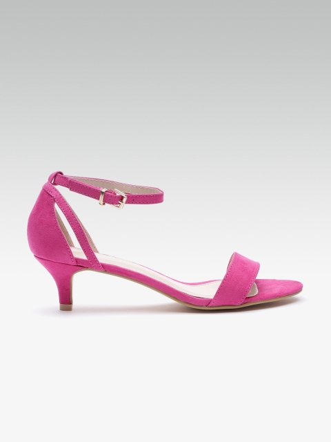 

DOROTHY PERKINS Women Pink Solid Heels