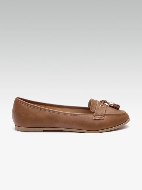 

DOROTHY PERKINS Women Brown Solid Ballerinas