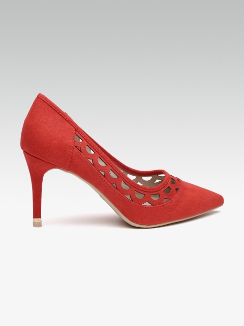 

DOROTHY PERKINS Women Red Solid Pumps