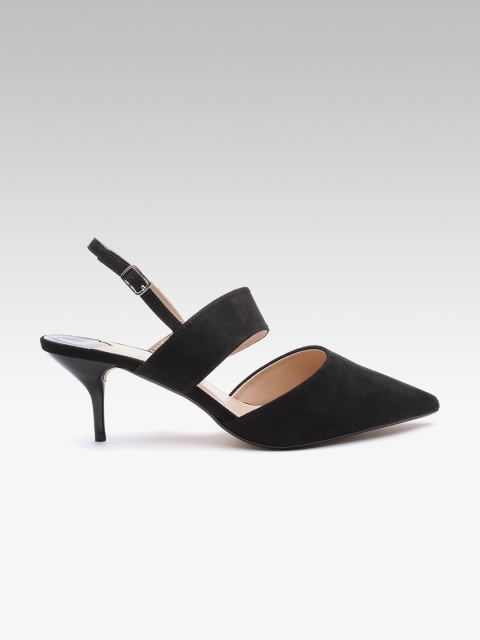 

DOROTHY PERKINS Women Black Solid Pumps
