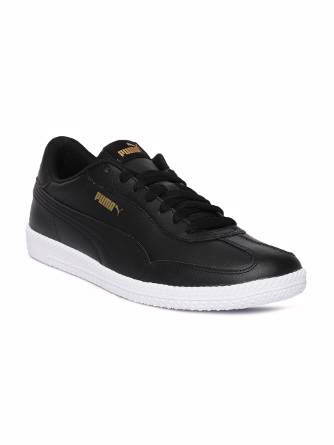 

Puma Men Black Astro Cup Leather Sneakers