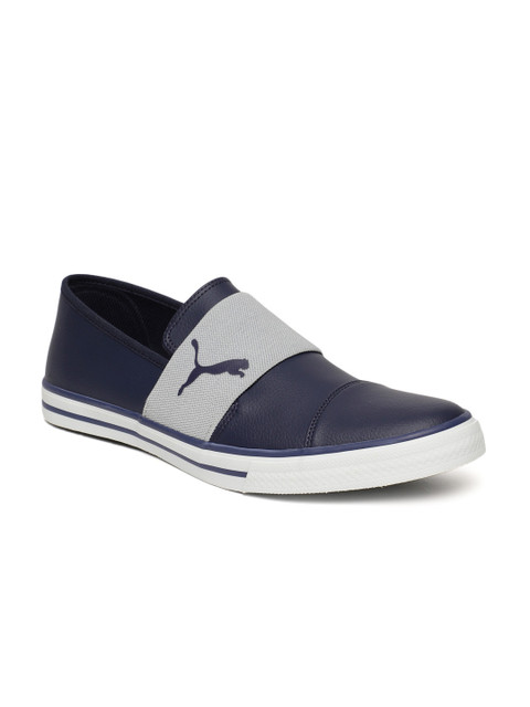 

Puma Men Navy Blue Alpha SL IDP Slip-on Sneakers
