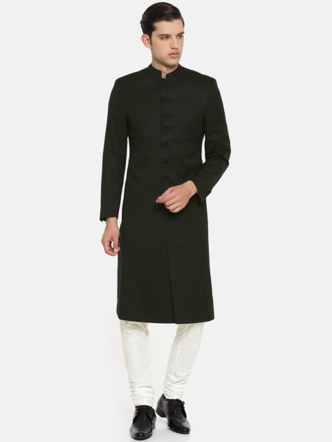 

SUITLTD Black & White Sherwani