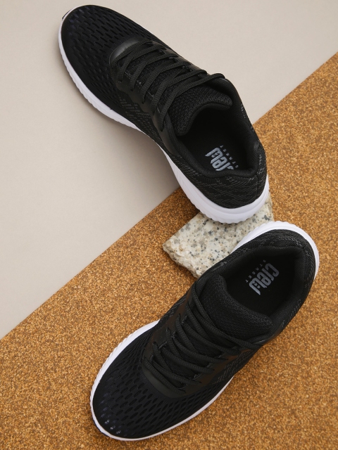 

Crew STREET Men Black Running Shoes