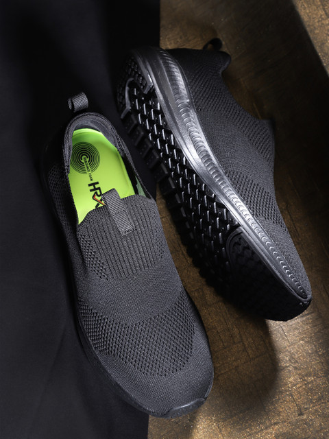 

HRX by Hrithik Roshan Men Black Running Shoes