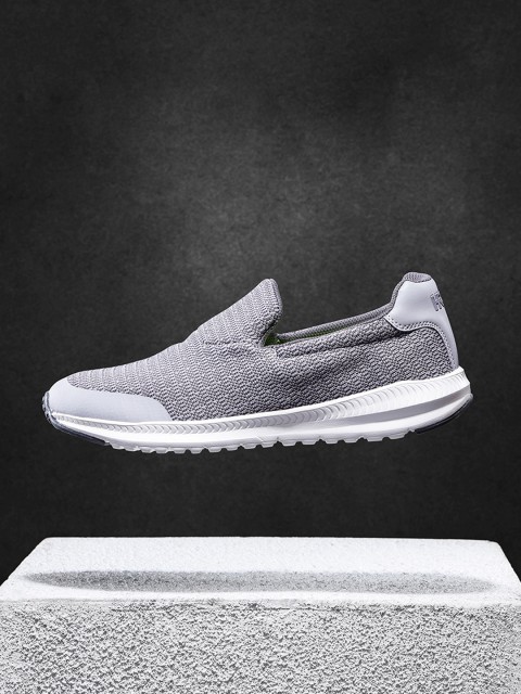 

HRX by Hrithik Roshan Men Grey Slip-On Soft Walk Sneakers