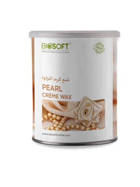 

Biosoft Liposoluble Cream wax - Pearl (Tin) 800 g, White