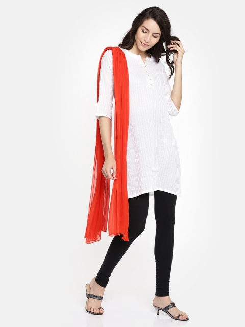 

Melange by Lifestyle Red Solid Dupatta