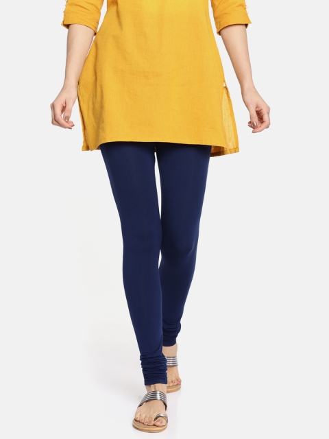 

Melange by Lifestyle Women Navy Blue Churidar