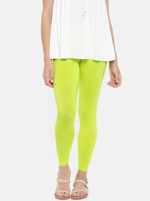 

Melange by Lifestyle Green Ankle-Length Leggings