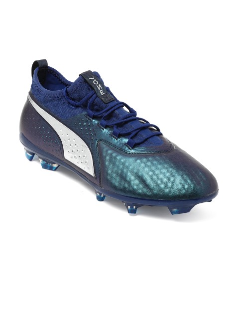 

Puma Men ONE 2 IL Lth FG Navy Blue Football Shoes