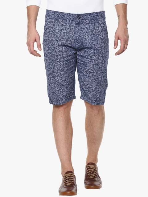 

Crimsoune Club Blue Regular Printed Printed Shorts