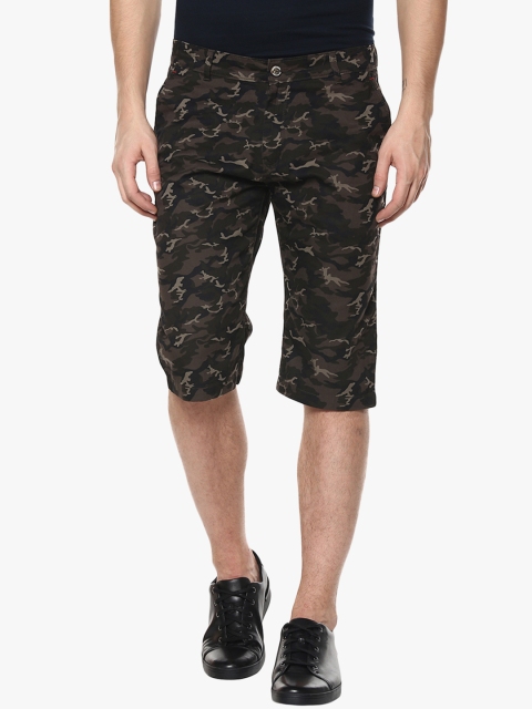 

Crimsoune Club Brown Printed Shorts