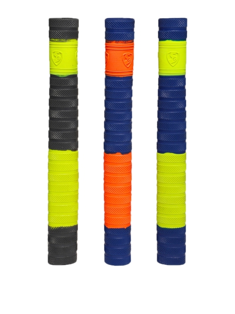 

SG Players Set of 3 Bat Grips, Yellow