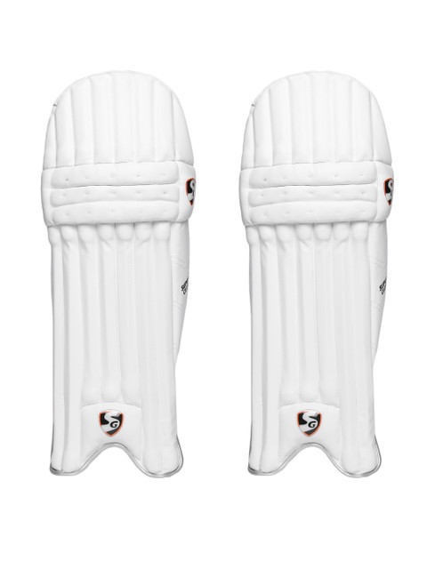 

SG Men White Super Club Batting Leg Guards