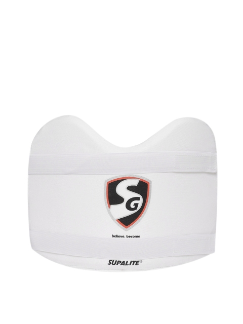 

SG Men White Supalite Right Hander Cricket Chest Guard