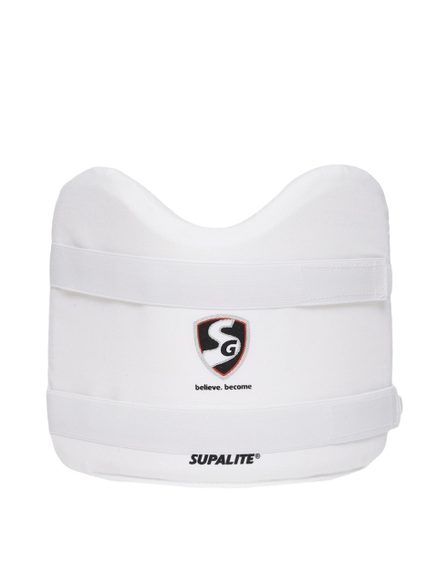 

SG Kids White Supalite Cricket Chest Guard