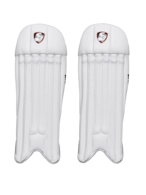 

SG Kids White Club Wicket Keeping Leg Guards
