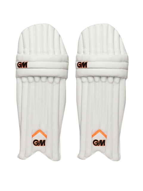 

GM Men 202 White & Orange Batting Leg Guards