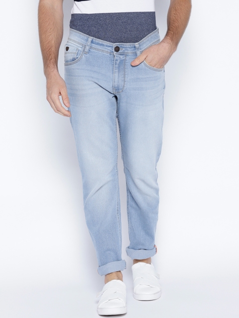 

John Players Men Blue Slim Fit Low-Rise Clean Look Stretchable Jeans