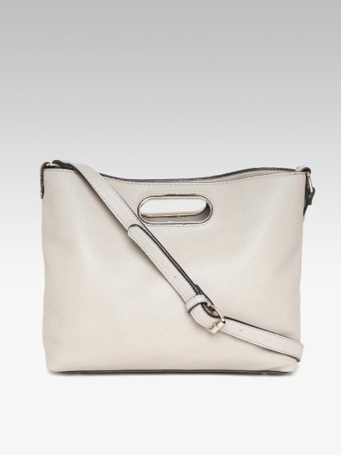 

DOROTHY PERKINS Grey Solid Sling Bag