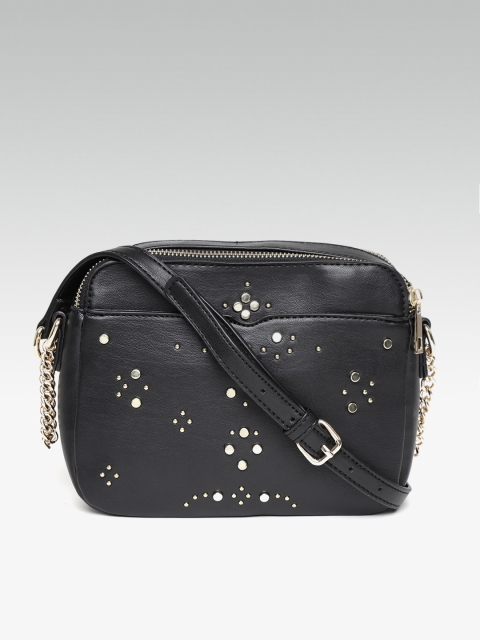 

DOROTHY PERKINS Black Embellished Sling Bag