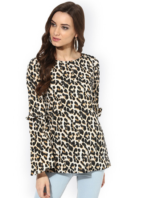 

Vaamsi Women Black Printed Top